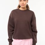 sweat marron femme