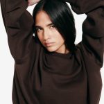 sweat marron femme