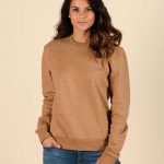 sweat marron femme