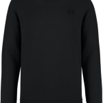 sweat noir sans capuche