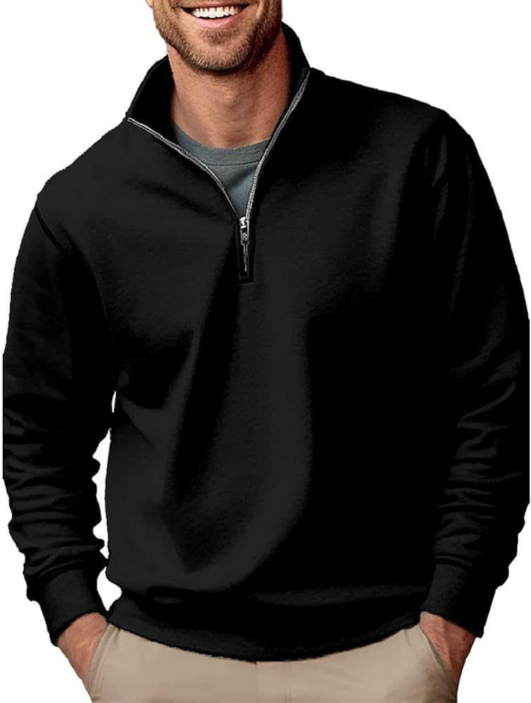 sweat-noir-sans-capuche-296crz-1.jpg sweat noir sans capuche – Image 1