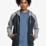 sweat zippé a capuche homme