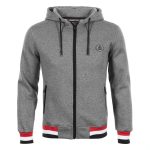 sweat zippé a capuche homme
