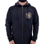 sweat zippé a capuche homme