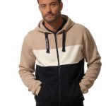 sweat zippé a capuche homme