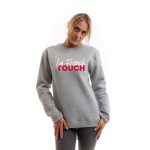 sweat zippé sans capuche femme